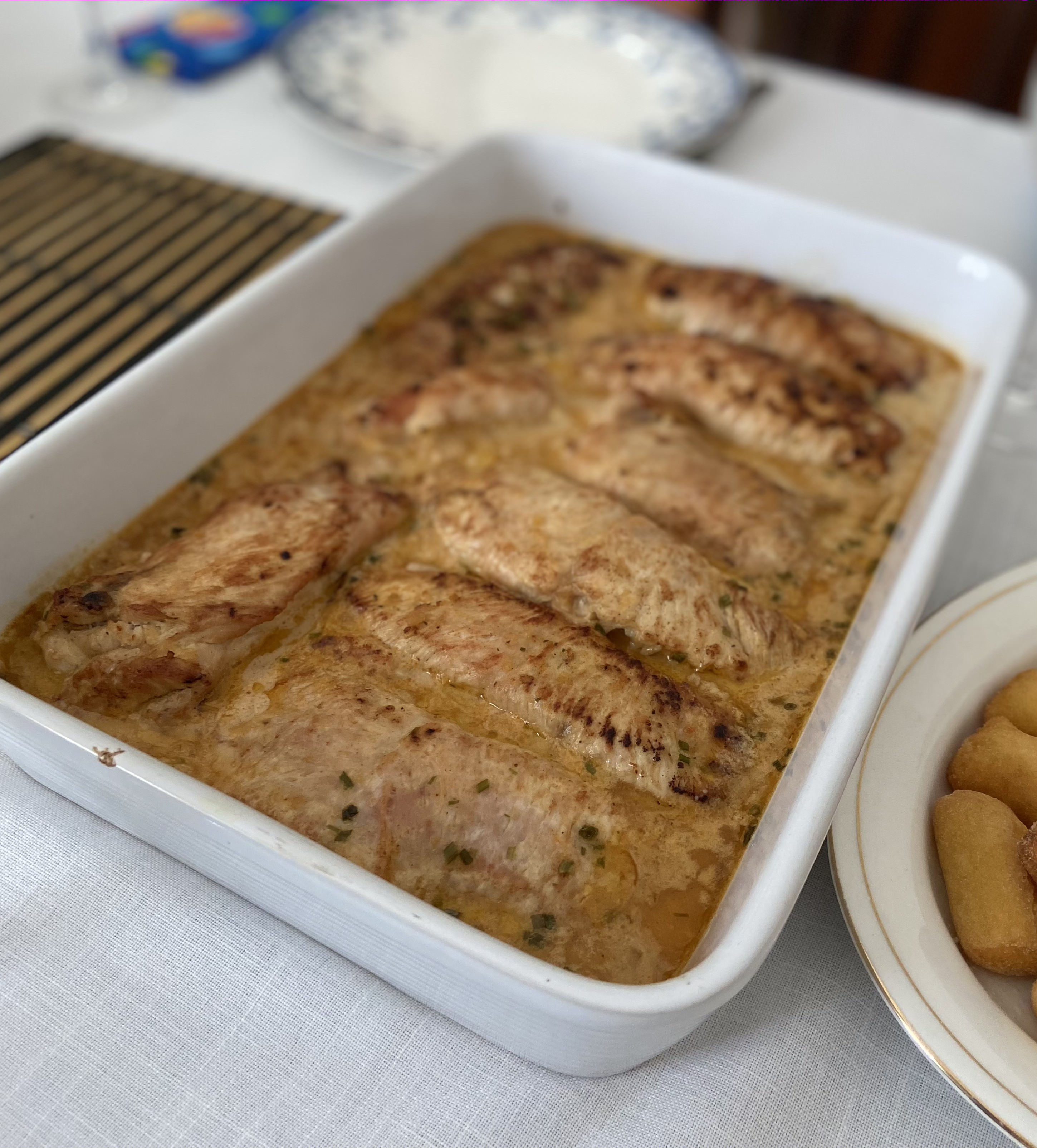 Zapecene purece rolice recept