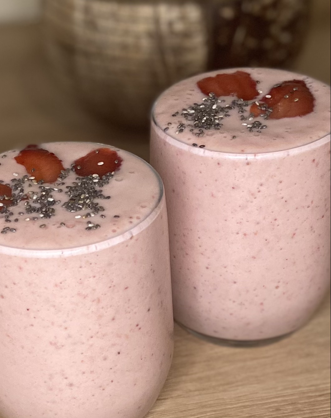 Smoothie jagode i banana