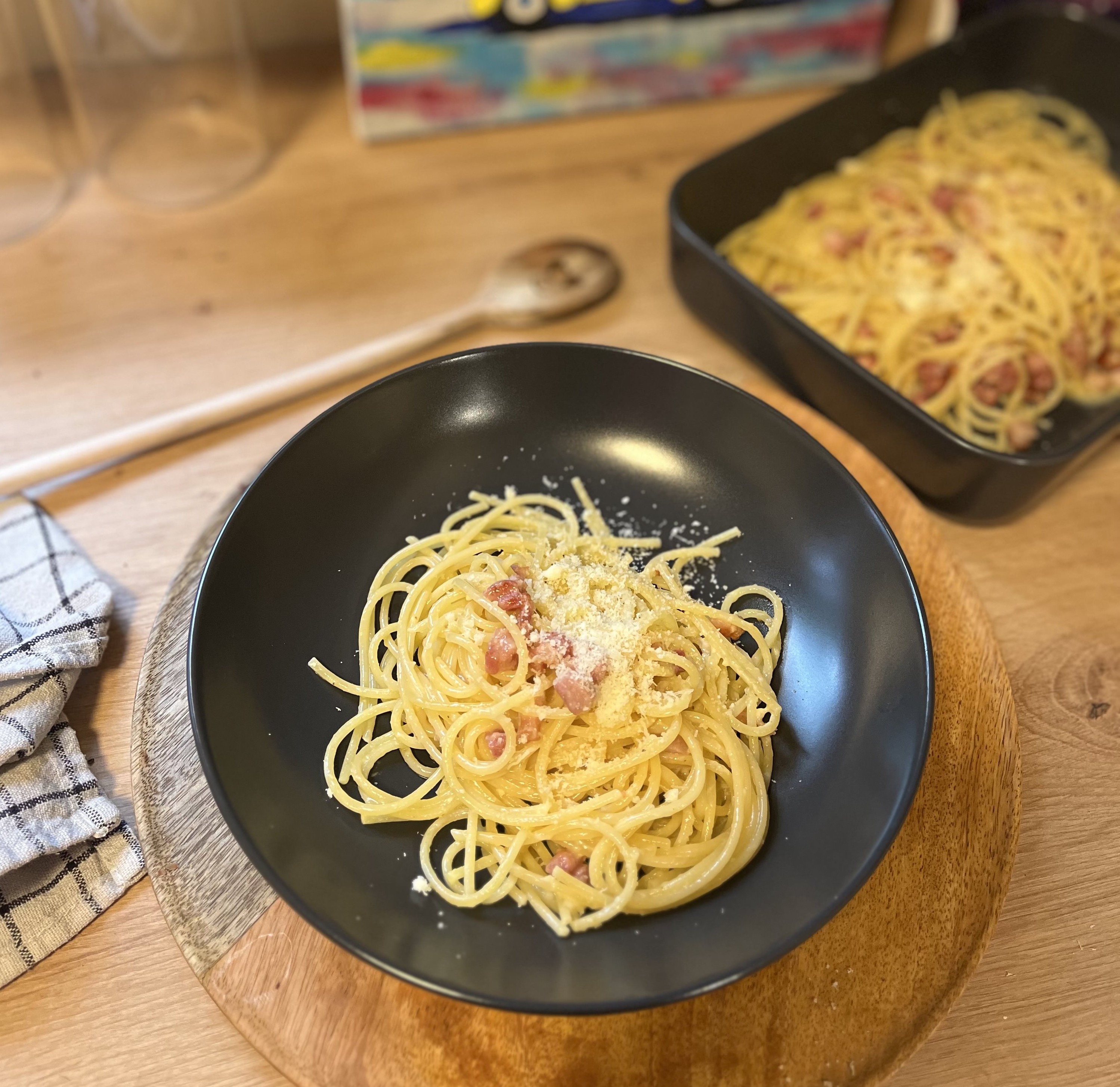 Recept za talijansko jelo špageti carbonara